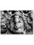 Ahşap Tablo Lord Ganesha Hindu Tanrısı Monochrome 1