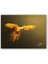 Ahşap Tablo Sarı Macaw Papağanı Low Poly 1