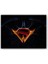Ahşap Tablo Batman Süperman ve Wonder Woman Logolar 1