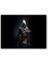 Ahşap Tablo Assassins Creed Suikastçi Karanlık Arkaplan 1