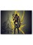 Ahşap Tablo Assassins Creed Suikastçi ve Sarı Dalgalar 1