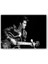Ahşap Tablo Elvis Presley Elektrogitar ve Mikrofon SB 1