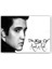 Ahşap Tablo Elvis Presley Rock n Roll Kralı 1