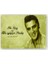Ahşap Tablo Kral Elvis Aaron Presley Sepya Portre 1