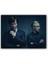 Ahşap Tablo Sherlock Holmes ve Dr Watson 1