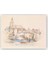 Ahşap Tablo Lauffenburg John Ruskin Yağlıboya 1