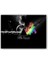 Ahşap Tablo Pink Floyd Gezegen Üçgen Kuşlar ve Renkler 1