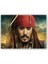 Ahşap Tablo Karayip Korsanları Jack Sparrow Görsel 1