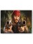Ahşap Tablo Karayip Korsanları Jack Sparrow Mücadelesi 1