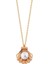 İstiridye Altın Kolye 14K Rose 1