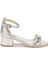 Kiko 766 Çatlak Günlük Kız Çocuk 3 cm Topuk Sandalet Ayakkabı 4