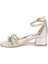 Kiko 766 Çatlak Günlük Kız Çocuk 3 cm Topuk Sandalet Ayakkabı 5