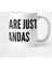 Cute - Raccoons Are Just Trash Pandas - Funny Joke Silly Slogan Cute Statement Kupa Bardak 2