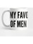 Cute - My Favorite Type Of Men Is Ramen - Funny Joke Statement Humor Slogan Kupa Bardak 1