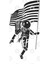 Moonwalk With Flag Kupa Bardak 3