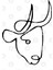 Picasso'S Bull Kupa Bardak 3
