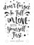 Fall In Love With Yourself First Fashion Wall Art Kupa Bardak 3