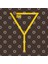 Letter Y Simple Thin Clean Minimalist Line Initial Kupa Bardak 3