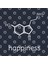 Funny Happiness Serotonin Molecule Chemistry Kupa Bardak 3