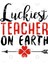 Luckiest Teacher On Earth Kupa Bardak 3