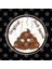 Poo Smiley Face Emoji - Original Soft Serve Kupa Bardak 3