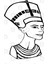 Queen Nefertiti Kupa Bardak 3