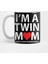 Funny I'M A Twin Mom What'S Your Superpower Mother Mother'S Day T Kupa Bardak 1