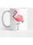 Pink Flamingo Origami Kupa Bardak 1