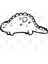 Cute Dinosaur Kawaii Line Art Kupa Bardak 3