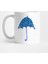 Dark Blue Umbrella Kupa Bardak 1