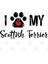 I Love My Scottish Terrier Kupa Bardak 3