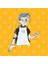 Blue Hair With An Apron Kupa Bardak 3