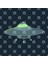 Ufo Doodle Kupa Bardak 3