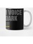 The Calm Voice In The Dark Thin Gold Line Flag Kupa Bardak 2
