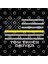 Tow Truck Driver Thin Yellow Line Flag Kupa Bardak 3