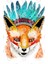 Fox Shaman Kupa Bardak 3