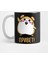 Cute Russian Hamster With Russian Language Hi Slogan Kupa Bardak 1
