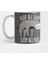 Funny Sloth Graphic, Nap All Day, Sleep All Night Kupa Bardak 1