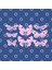 Pink Papillon Butterfly Kupa Bardak 3