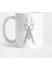 Trendy One Line Geometric Design Of İnsect Kupa Bardak 1
