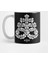 Leviathan Cross White - Goth Occult Kupa Bardak 1