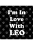 Im İn Love With Leo. He Stole My Heart.I Love Hi Kupa Bardak 3