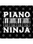 Jazz Piano | Piano Ninja Gift Kupa Bardak 3