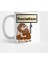 Funny Caveman With Socialism Sign Anti Soclialism Cartoon Kupa Bardak 1