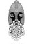 Odin One-Eye, The All-Father, Knotwork Design Kupa Bardak 3