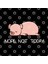 Nope Today Lazy Pig Piglet Bacon Gift Kupa Bardak 3