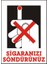 Sigaranızı Söndürünüz 2.6 mm PVC Uyarı Levhası 17,5 x 25 cm 1