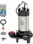 Sumak SBRT18/2 Bıçaklı Foseptik Dalgıç Pompa Trifaze (380V) 1.5 Hp 1