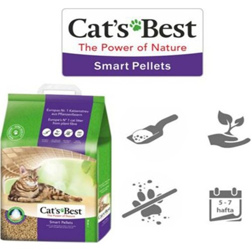 Cats Best Smart Pellet Naturel Pelet Kedi Kumu 10 lt Fiyatı