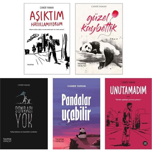 Caner Yaman Seti 5 Kitap Set - Caner Yaman Kitabı Ve Fiyatı